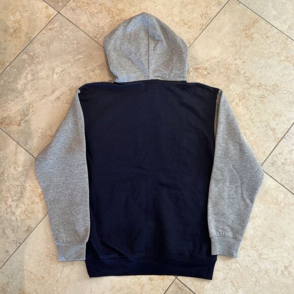 Seattle Kraken Grey Deep Blue Sea Classic Pullover Hoodie Size Medium NHL Hockey - Picture 2 of 7